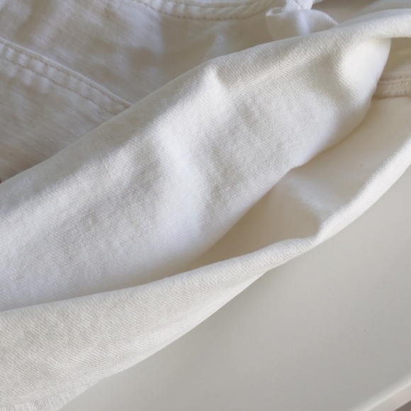 Pilcro and the Letterpress white denim shorts - Picture 4 of 5